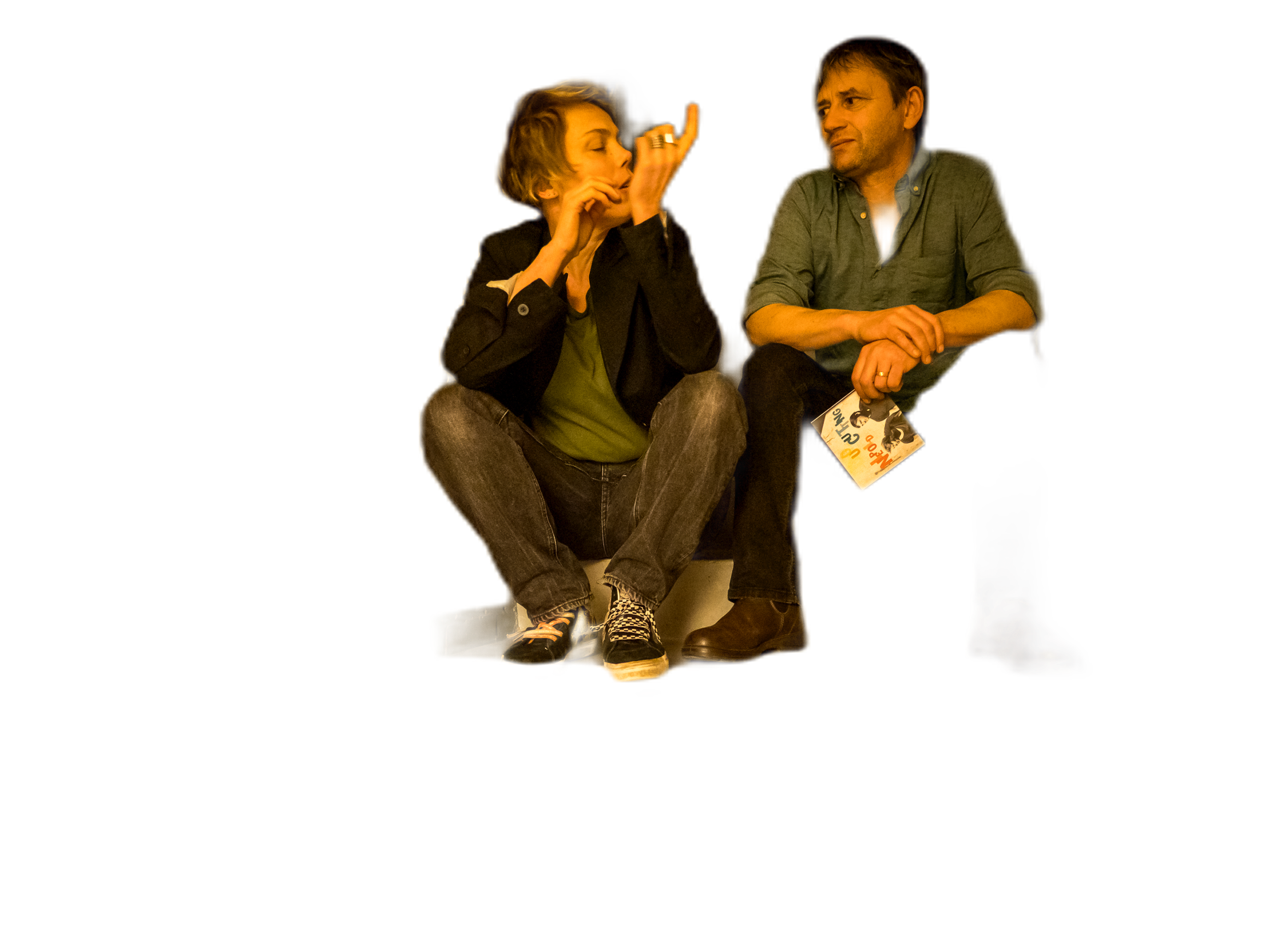 Anne Niepold and Andy Cutting